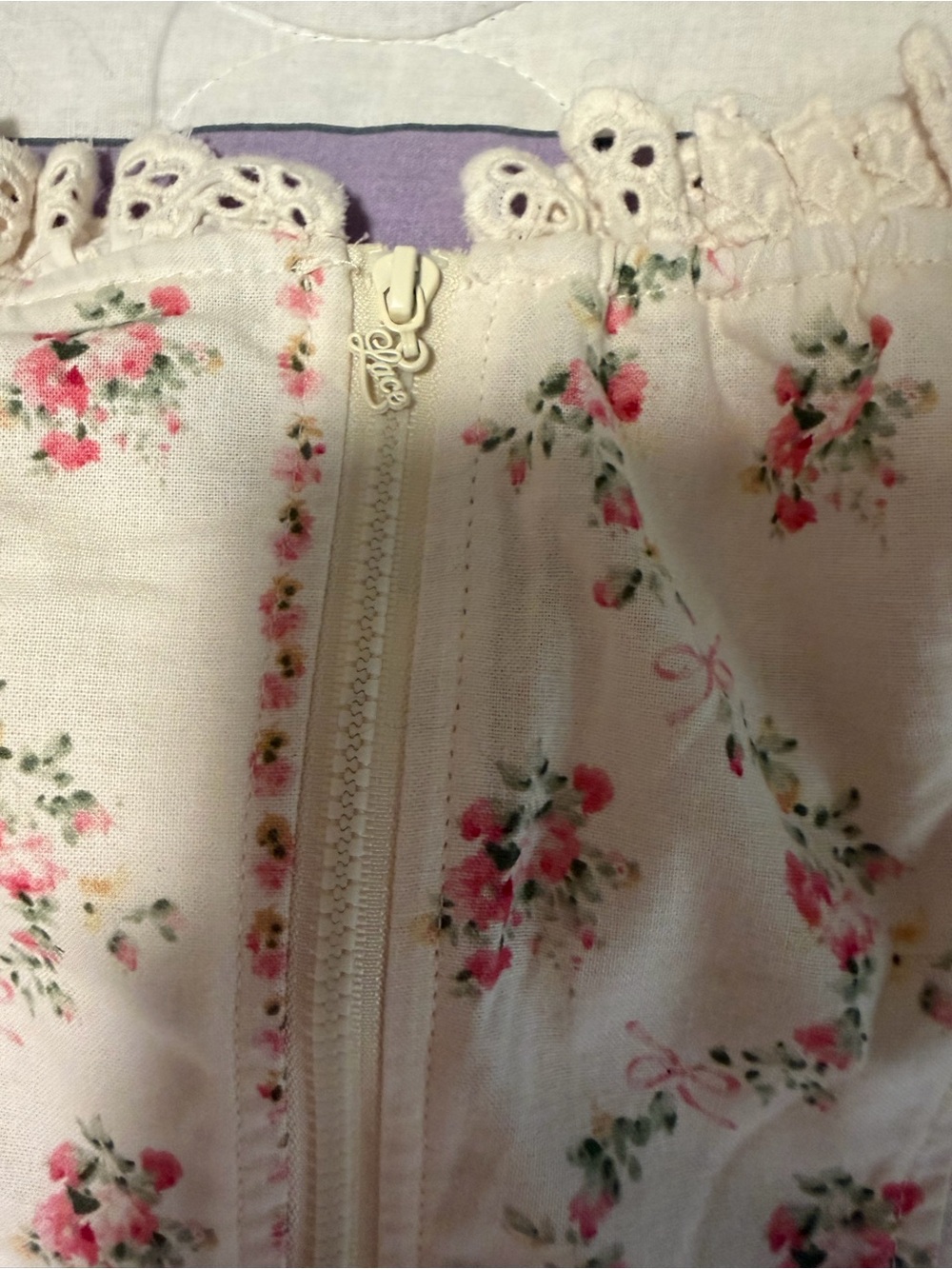 Lacemade Floral Coquette Lace Tops Bundle XS – 2 Tops - Picture 5 of 11